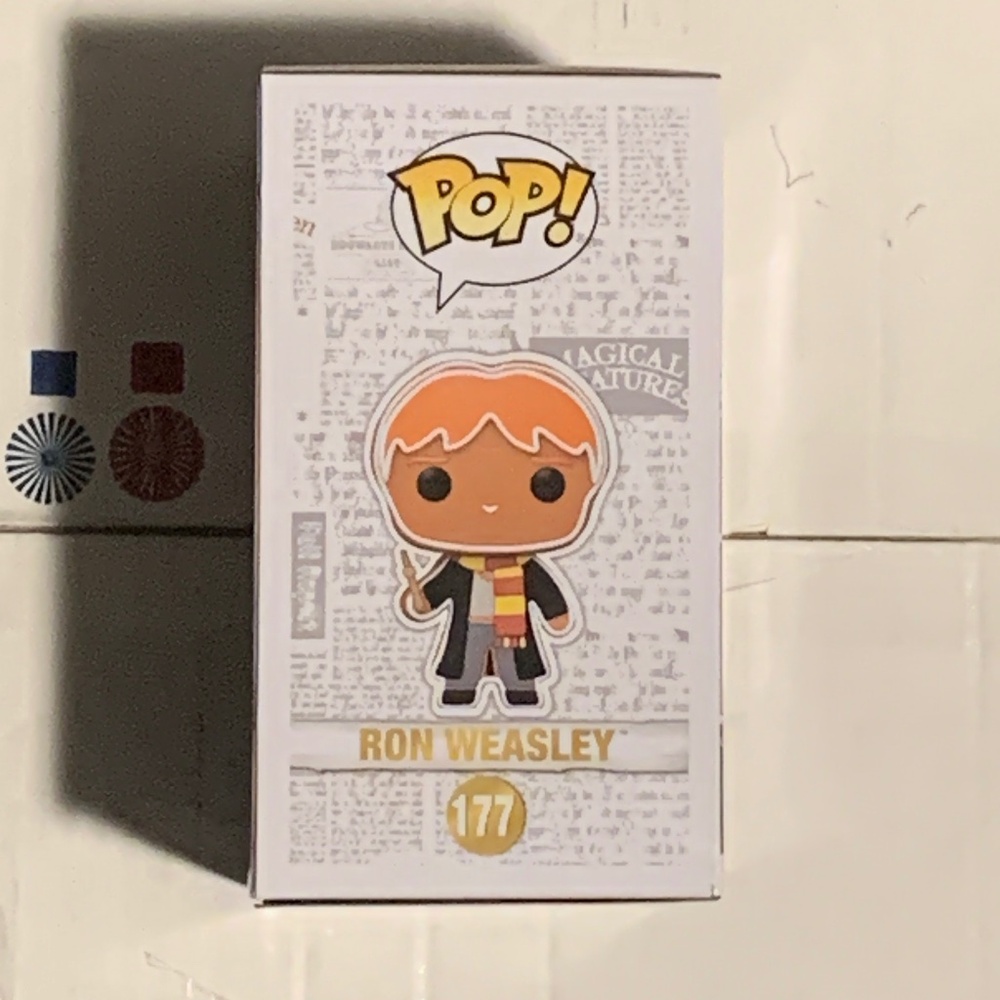 Funko pop Ron Weasley gingerbread (NWT) - Picture 3 of 6